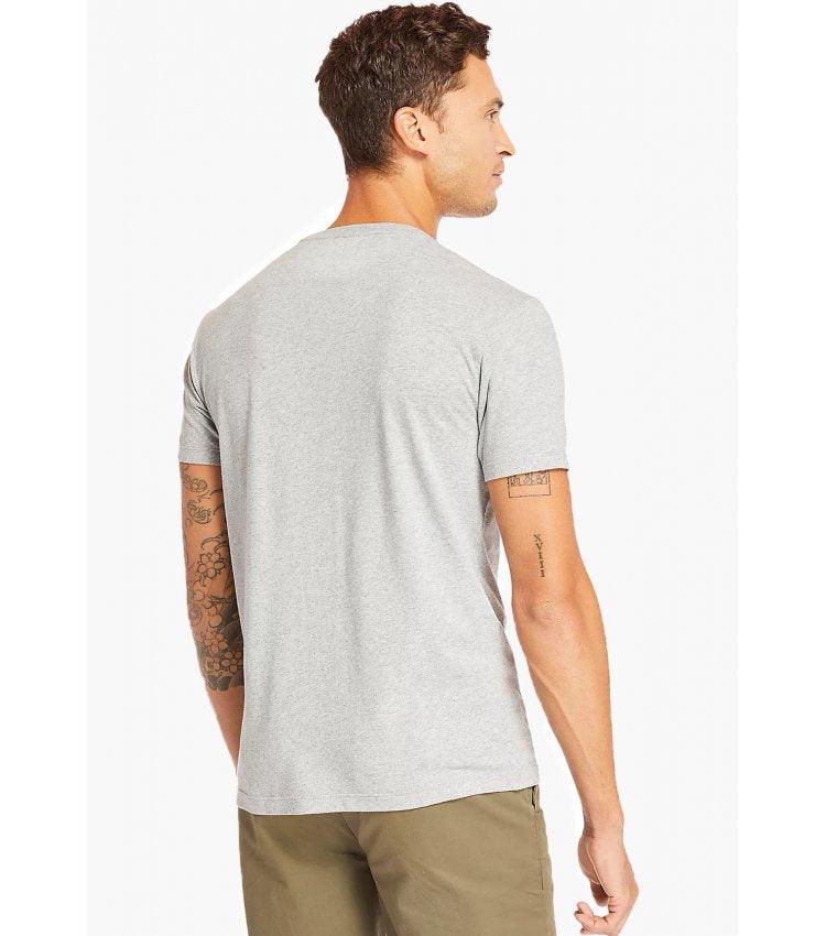 TIMBERLAND - שלישיית חולצות בייסיק SLIM FIT בצבע אפור לבן ושחור - MASHBIR//365