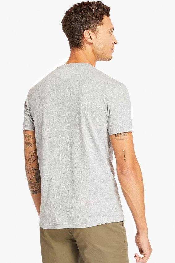 TIMBERLAND - שלישיית חולצות בייסיק SLIM FIT בצבע אפור לבן ושחור - MASHBIR//365