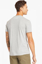 TIMBERLAND - שלישיית חולצות בייסיק SLIM FIT בצבע אפור לבן ושחור - MASHBIR//365