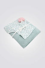 OBAIBI - שכמיית רחצה בצבע טורקיז לתינוקות - MASHBIR//365