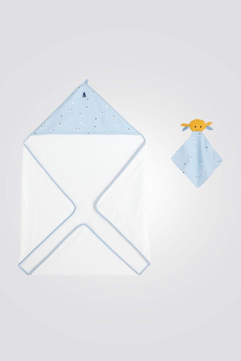 OBAIBI - שכמיית רחצה הדפס סירות לתינוקות - MASHBIR//365