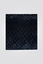 HOMESTYLE - שמיכת פרווה מפנקת זוגית 220/200 דגם נבדה בצבע כחול כהה - MASHBIR//365