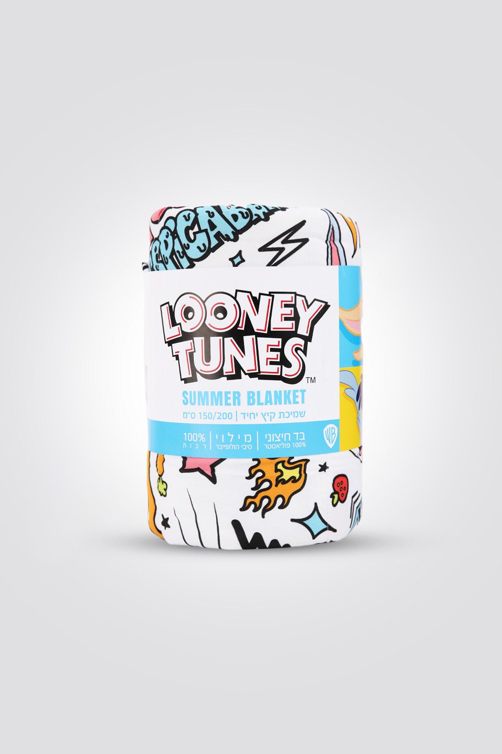 DISNEY - שמיכת קיץ למיטת יחיד LOONEY TUNES 150X200 - MASHBIR//365