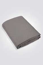Private Collection - שמיכת קיץ מיקרופייבר 200/220 ס"מ בצבע אפור כהה - MASHBIR//365