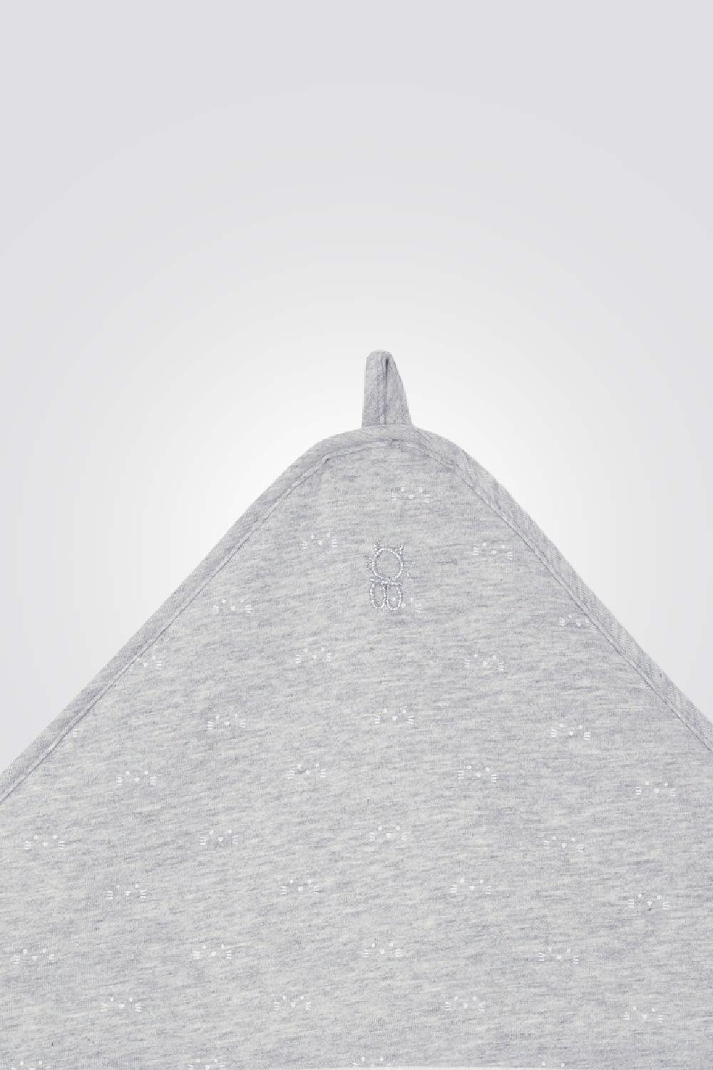 OBAIBI - שמיכת מגבת חתול לתינוקות בצבע לבן - MASHBIR//365