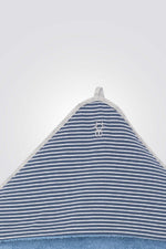 OBAIBI - שמיכת מגבת חתול לתינוקות כחול - MASHBIR//365