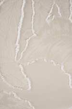 KENNETH COLE - שמיכת זקארד ליחיד 150/200 בצבע שמנת - MASHBIR//365