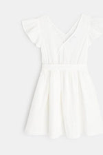 OKAIDI - שמלה בצבע לבן לילדות - MASHBIR//365