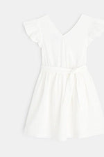 OKAIDI - שמלה בצבע לבן לילדות - MASHBIR//365