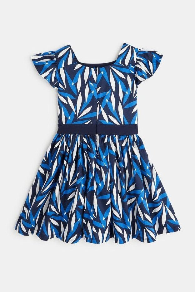 OKAIDI - שמלה בצבע כחול לילדות - MASHBIR//365