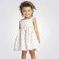 OBAIBI - שמלה פרחונית בצבע לבן לתינוקות - MASHBIR//365 - 1