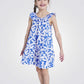 OKAIDI - שמלה פרחונית בצבע כחול לילדות - MASHBIR//365 - 1