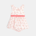 OBAIBI - שמלה פרחונית בצבע ורוד לתינוקות - MASHBIR//365