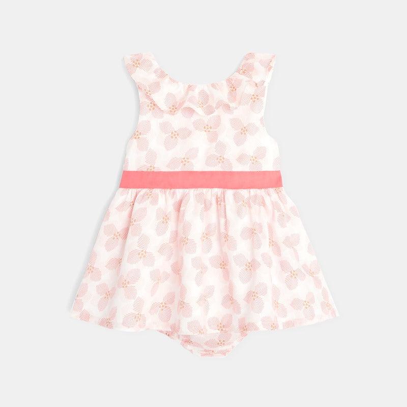 OBAIBI - שמלה פרחונית בצבע ורוד לתינוקות - MASHBIR//365