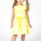 OKAIDI - שמלה פרחונית לילדות בצבע צהוב - MASHBIR//365 - 1