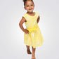 OKAIDI - שמלה פרחונית לילדות בצבע צהוב - MASHBIR//365 - 4
