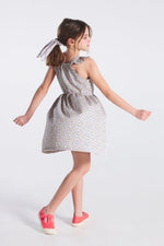 OKAIDI - שמלה פרחונית לילדות בצבע לבן - MASHBIR//365