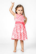 OKAIDI - שמלה פרחונית לילדות בצבע ורוד - MASHBIR//365