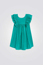 OKAIDI - שמלה לילדות בצבע טורקיז - MASHBIR//365