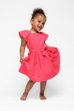 OKAIDI - שמלה לילדות בצבע ורוד - MASHBIR//365