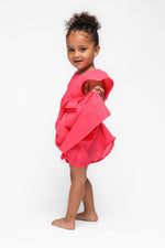 OKAIDI - שמלה לילדות בצבע ורוד - MASHBIR//365