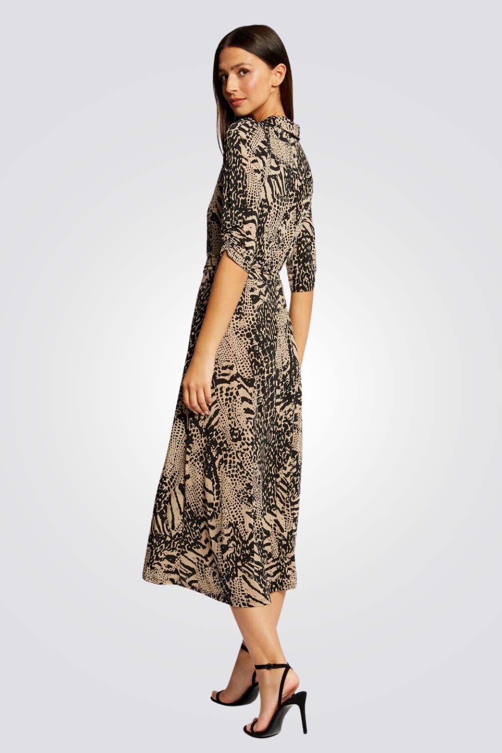 MORGAN - שמלה עם הדפס מנומר - MASHBIR//365