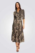 MORGAN - שמלה עם הדפס מנומר - MASHBIR//365