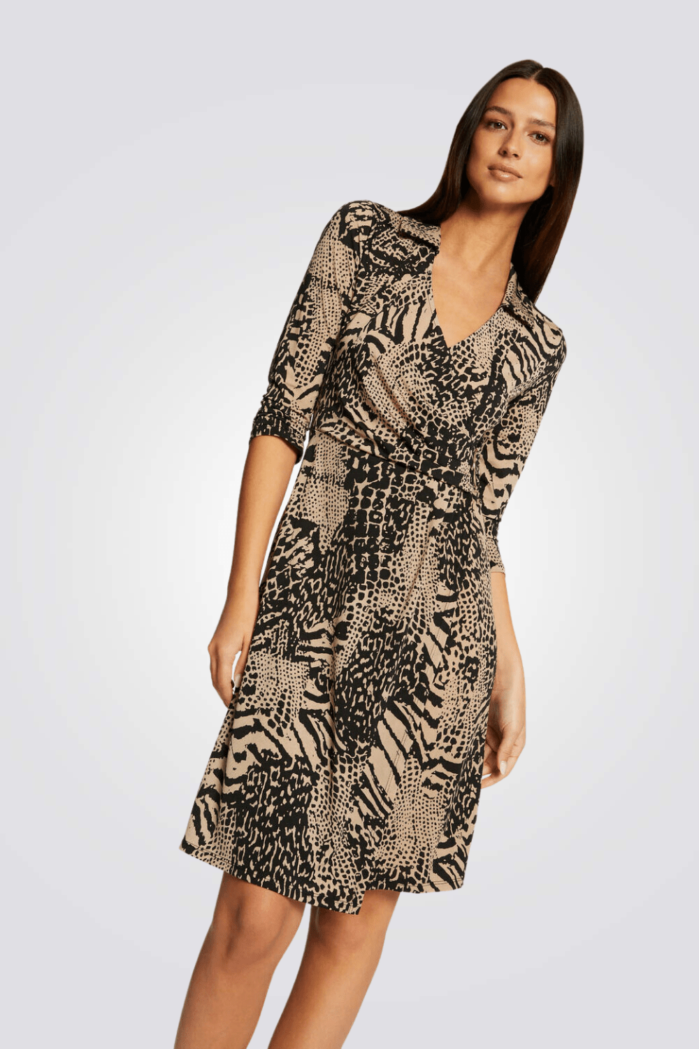 MORGAN - שמלה עם הדפס מנומר - MASHBIR//365