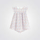 OBAIBI - שמלה עם כתפי מלמלה בהדפס פרחוני לתינוקות - MASHBIR//365 - 2
