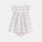 OBAIBI - שמלה עם כתפי מלמלה בהדפס פרחוני לתינוקות - MASHBIR//365 - 3