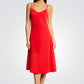 MORGAN - שמלה משוחררת לנשים בצבע אדום - MASHBIR//365 - 1