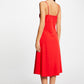 MORGAN - שמלה משוחררת לנשים בצבע אדום - MASHBIR//365 - 2