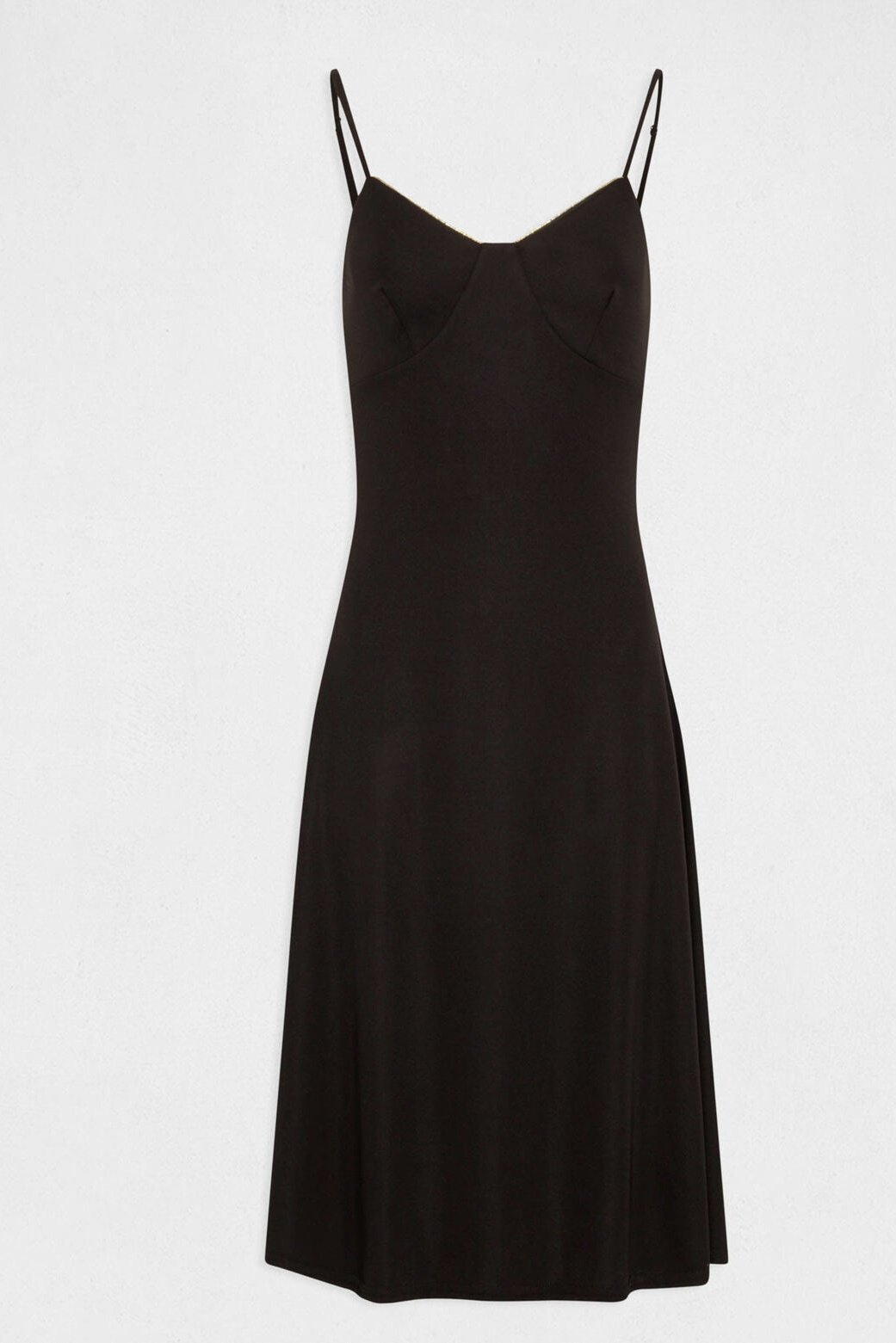 MORGAN - שמלה משוחררת לנשים בצבע שחור - MASHBIR//365