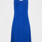 MORGAN - שמלה משוחררת לנשים בצבע כחול - MASHBIR//365 - 4