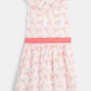 OKAIDI - שמלה מודפסת צווארון מסולסל לילדות - MASHBIR//365 - 2