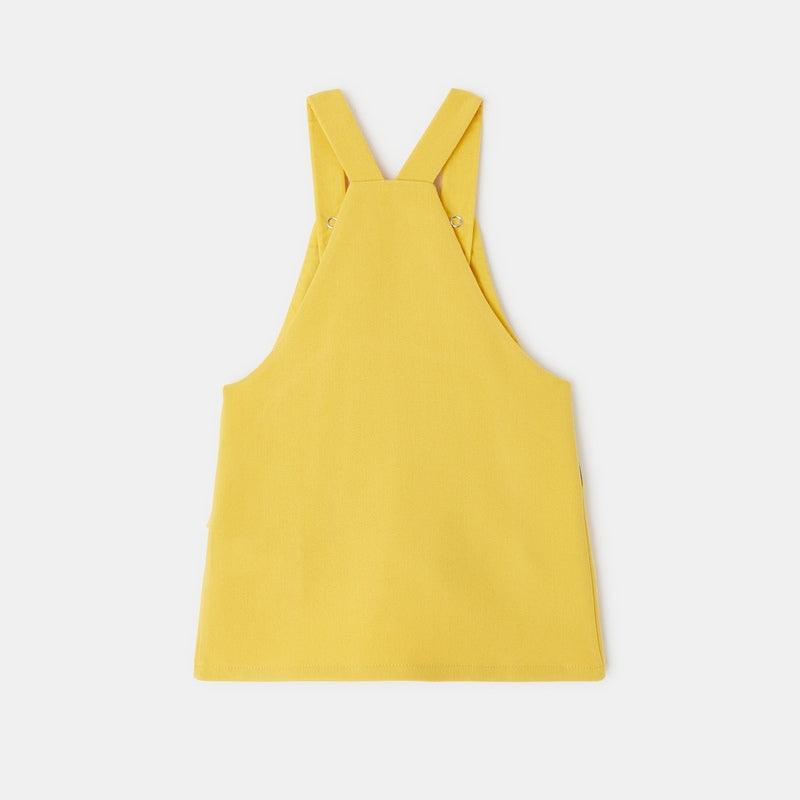 OBAIBI - שמלת אוברול לתינוקות בצבע צהוב - MASHBIR//365