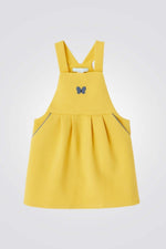 OBAIBI - שמלת אוברול לתינוקות בצבע צהוב - MASHBIR//365