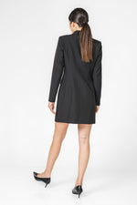 שמלת מיני בלייזר שחורה | קנת קול