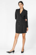 שמלת מיני בלייזר שחורה | קנת קול