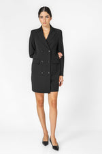 שמלת מיני בלייזר שחורה | קנת קול