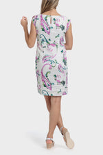 PUNT ROMA - שמלת פשתן מודפסת - MASHBIR//365