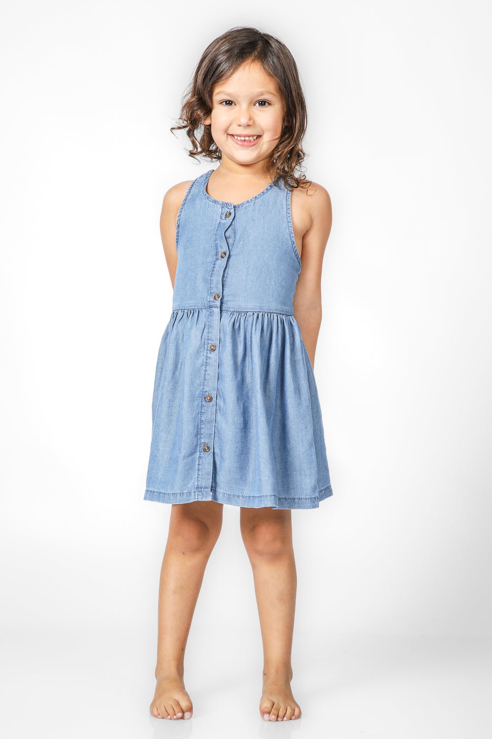 OKAIDI - שמלת ג'ינס לילדות - MASHBIR//365