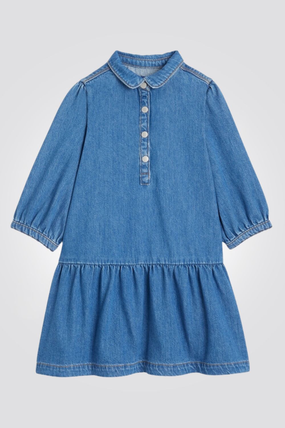 OKAIDI - שמלת ג'ינס כחולה לילדות - MASHBIR//365