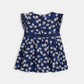 OBAIBI - שמלת הדפס עלים בצבע כחול לתינוקות - MASHBIR//365 - 4