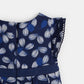 OBAIBI - שמלת הדפס עלים בצבע כחול לתינוקות - MASHBIR//365 - 5