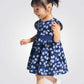 OBAIBI - שמלת הדפס עלים בצבע כחול לתינוקות - MASHBIR//365 - 1