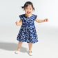 OBAIBI - שמלת הדפס עלים בצבע כחול לתינוקות - MASHBIR//365 - 2