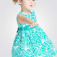 OBAIBI - שמלת הדפס לתינוקות בצבע ירוק - MASHBIR//365 - 1