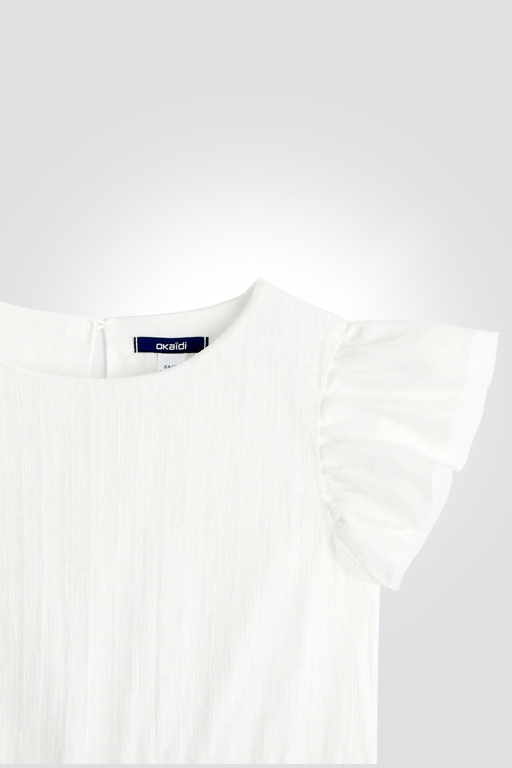 OKAIDI - שמלת ילדות חגיגית ארוכה בצבע לבן - MASHBIR//365