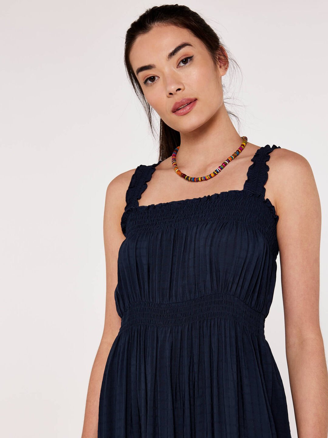 APRICOT - שמלת מידי בצבע נייבי - MASHBIR//365